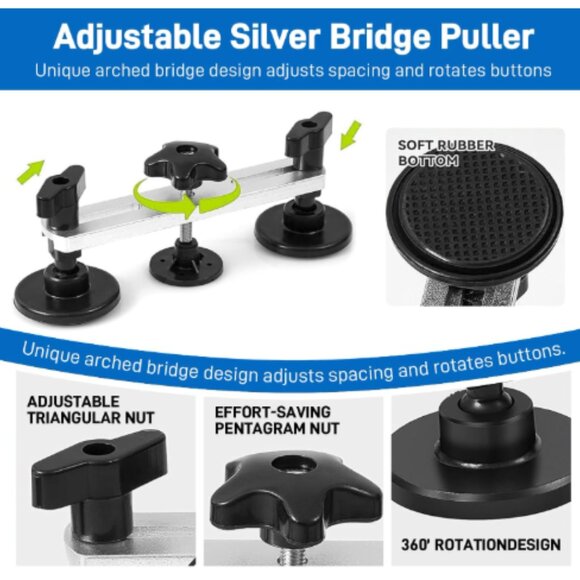 Car Dent Puller Kit 97 Pcs - Picture 7 of 9